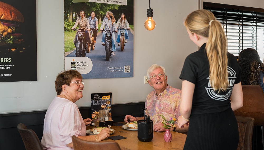 Restaurant de Pitstop in Scherpenzeel